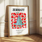 Zermatt, Switzerland – Country Culture Poster, styled in a charming Paris street view