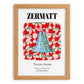 Zermatt, Switzerland – Country Culture Poster, set in oak frame