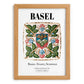 Basel, Switzerland – Global Wall Art, set in oak frame