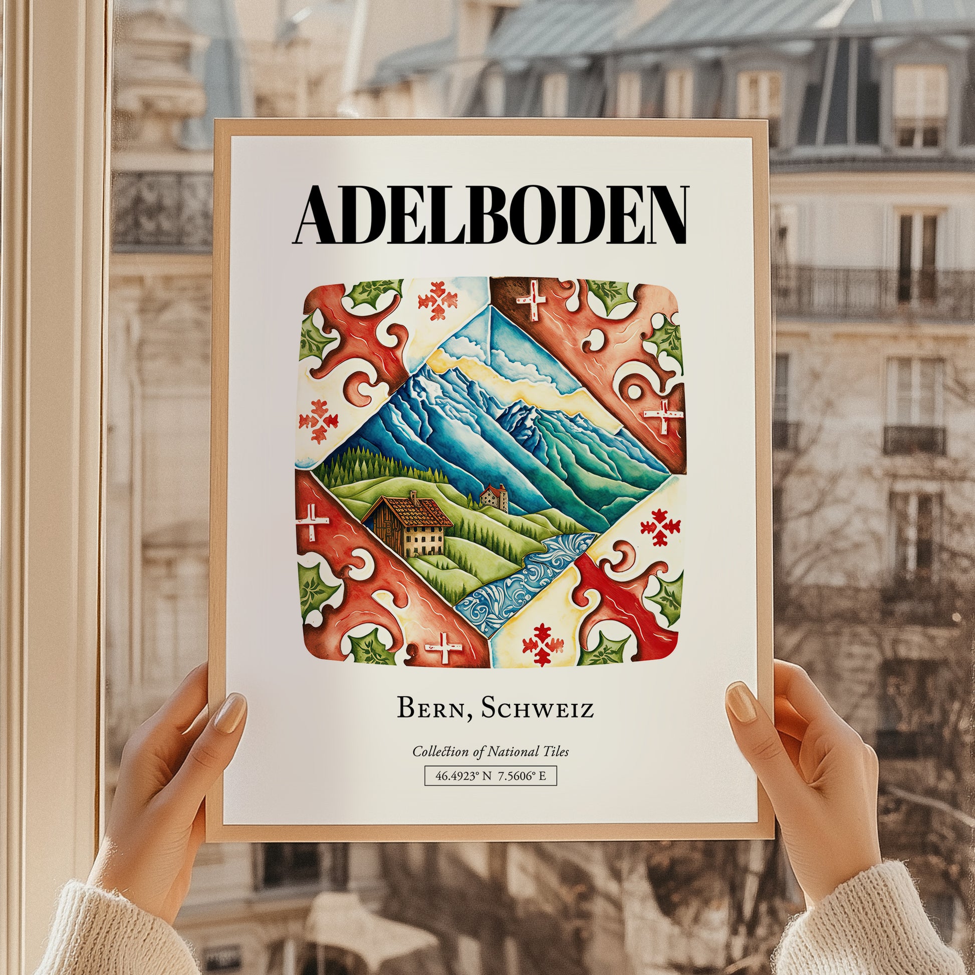 Adelboden, Switzerland – Travel Poster