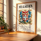 St. Gallen, Switzerland – Wanderlust-Inspired Poster, clean layout with no caption