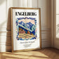 Engelberg, Switzerland – Vintage Travel Poster, styled in a charming Paris street view