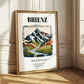 Brienz, Switzerland – Travel Poster, styled in a charming Paris street view