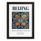 Beijing, China – Wanderlust-Inspired Poster, in sleek black frame
