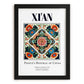 Xi'an, China – Travel Poster, in sleek black frame