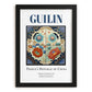 Guilin, China – Travel Print, in sleek black frame