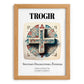 Trogir, Croatia – Travel Print, set in oak frame