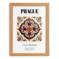 Prague, Czech Republic – Travel Print, set in oak frame
