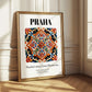 Praha, Czech Republic – Travel Print, styled in a charming Paris street view
