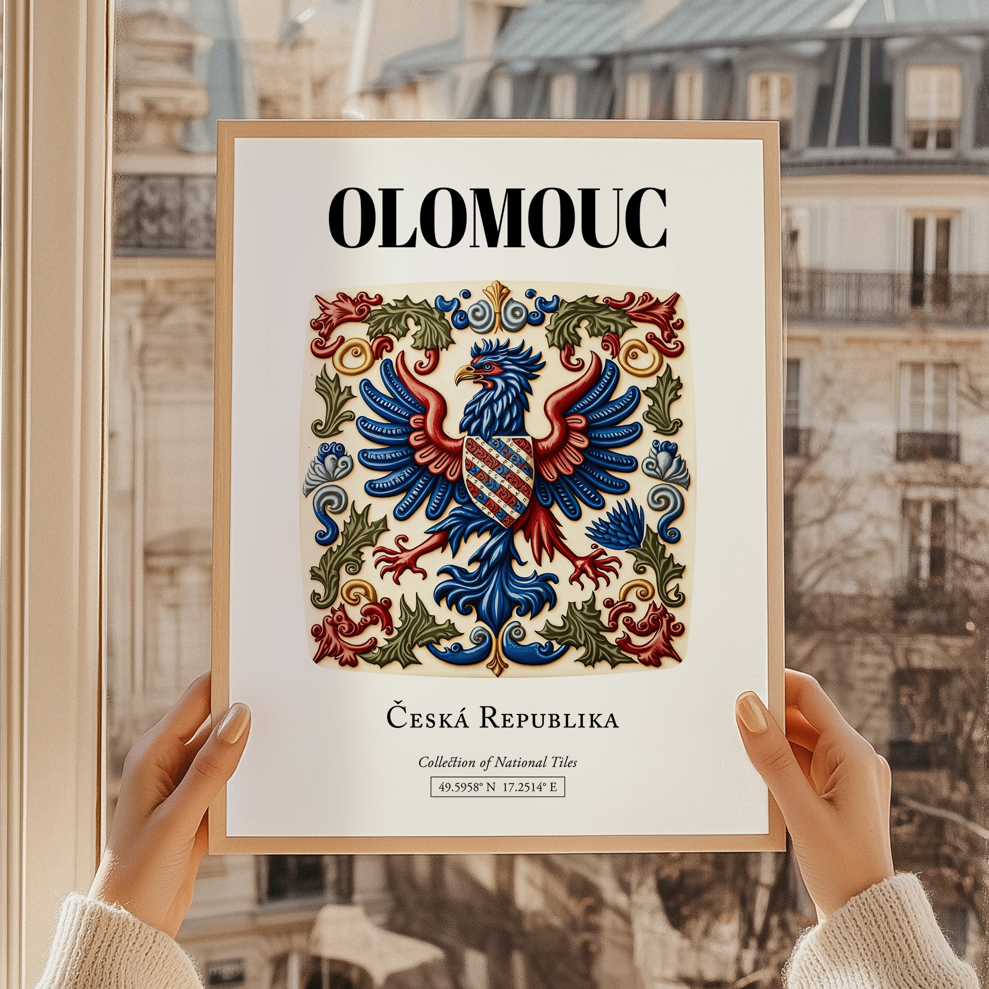 Olomouc, Czech Republic – Wanderlust-Inspired Poster