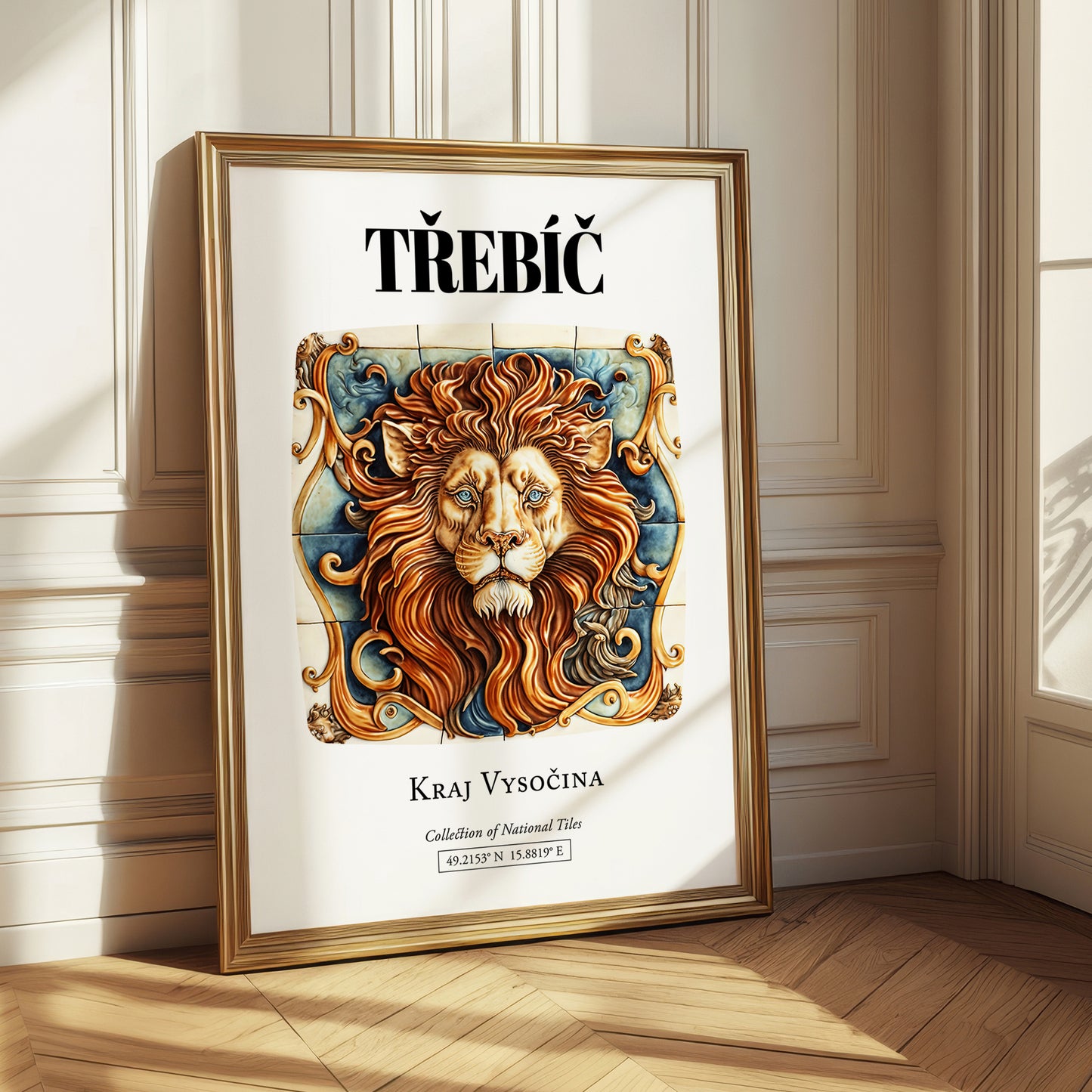 Třebíč, Czech Republic – National Pride Wall Decor, styled in a charming Paris street view