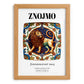 Znojmo, Czech Republic – Travel Print, set in oak frame