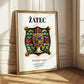 Žatec, Czech Republic – Historic Cities Art Print, styled in a charming Paris street view