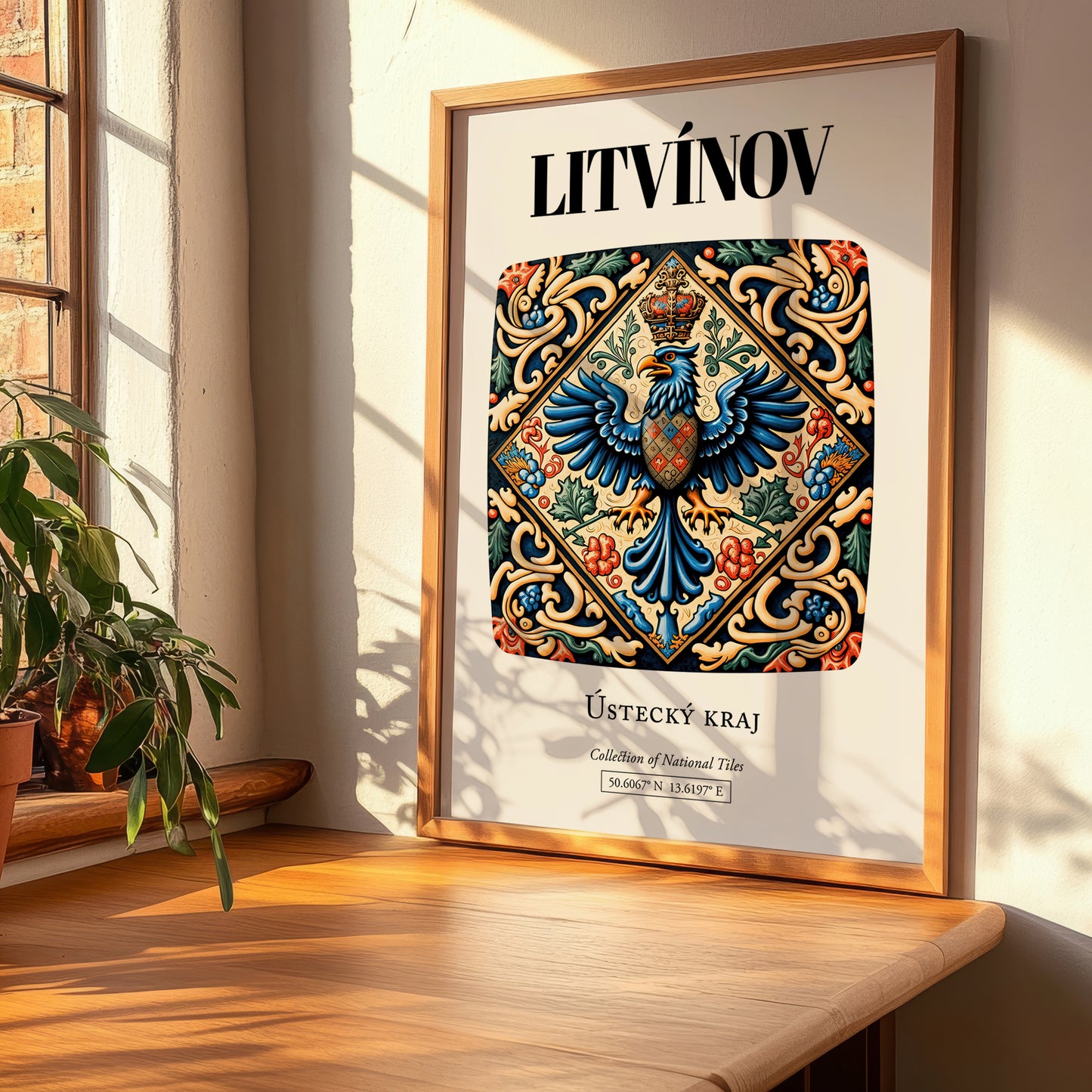 Litvínov, Czech Republic – Travel Wall Art, clean layout with no caption