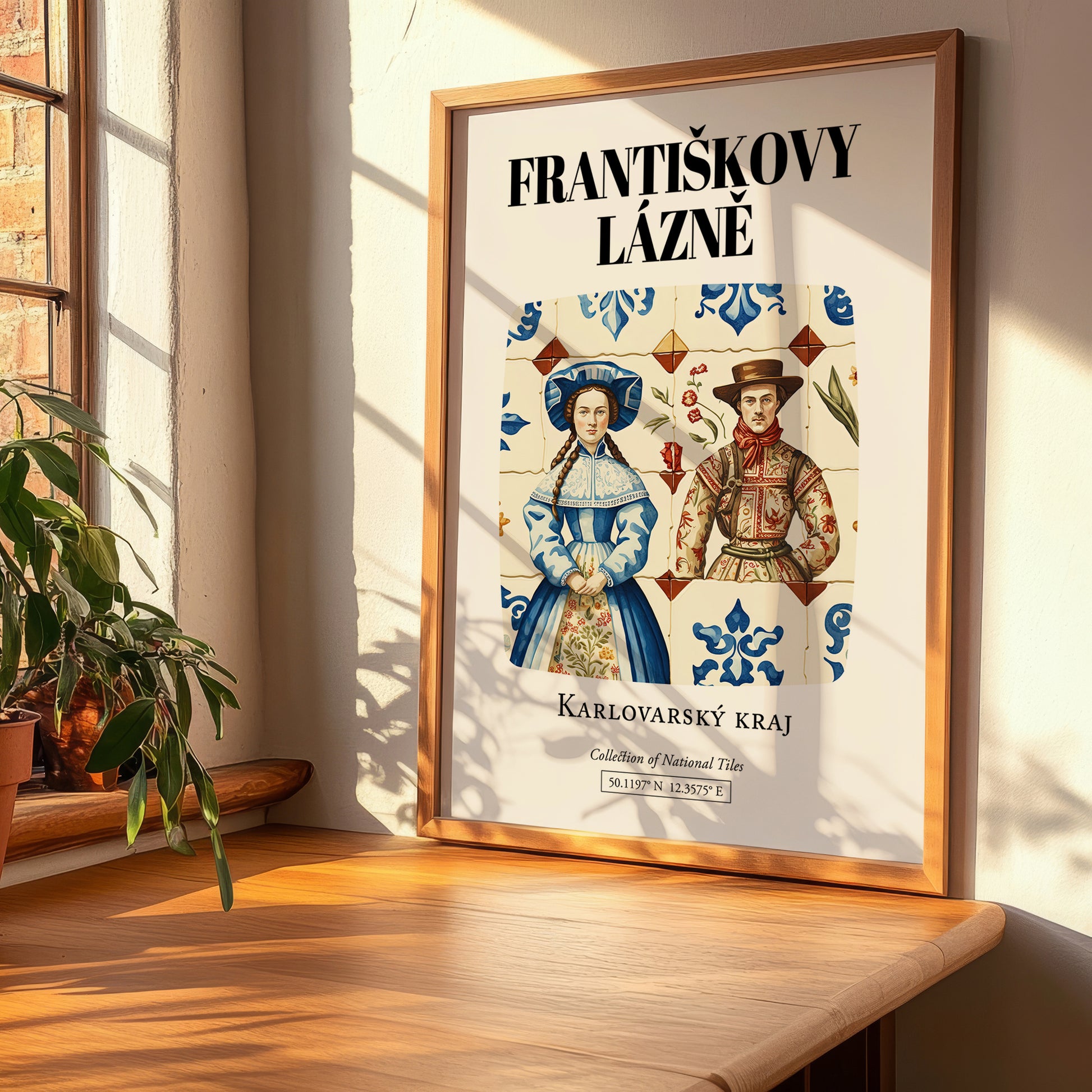 Františkovy Lázně, Czech Republic – Travel Print, clean layout with no caption