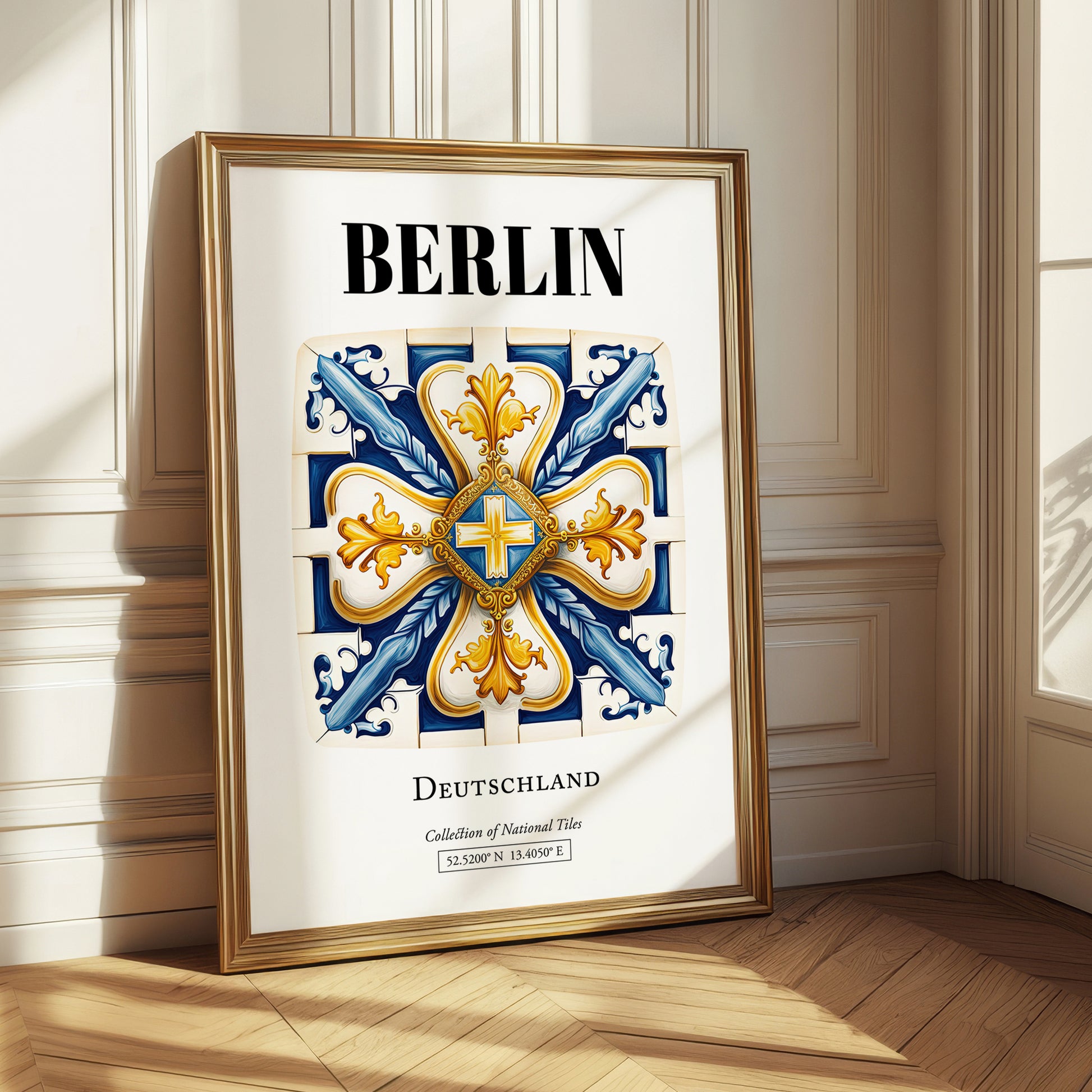 Berlin, Germany – Travel Wall Decor, styled in a charming Paris street view