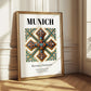 Munich, Germany – Travel Print, styled in a charming Paris street view