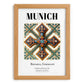 Munich, Germany – Travel Print, set in oak frame