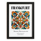 Frankfurt, Germany – Dream Destination Decor, in sleek black frame