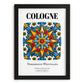 Cologne, Germany – Travel Wall Decor, in sleek black frame