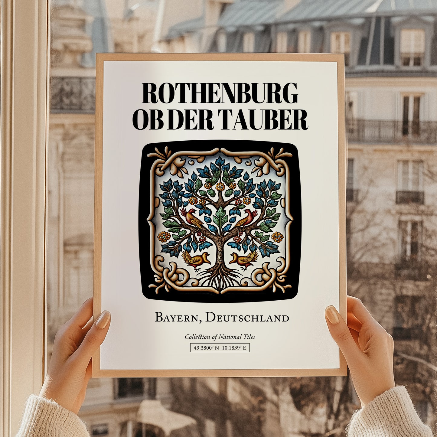 Rothenburg Ob Der Tauber, Germany – Historic Cities Art Print