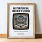 Rothenburg Ob Der Tauber, Germany – Historic Cities Art Print, in wooden frame leaning on the floor