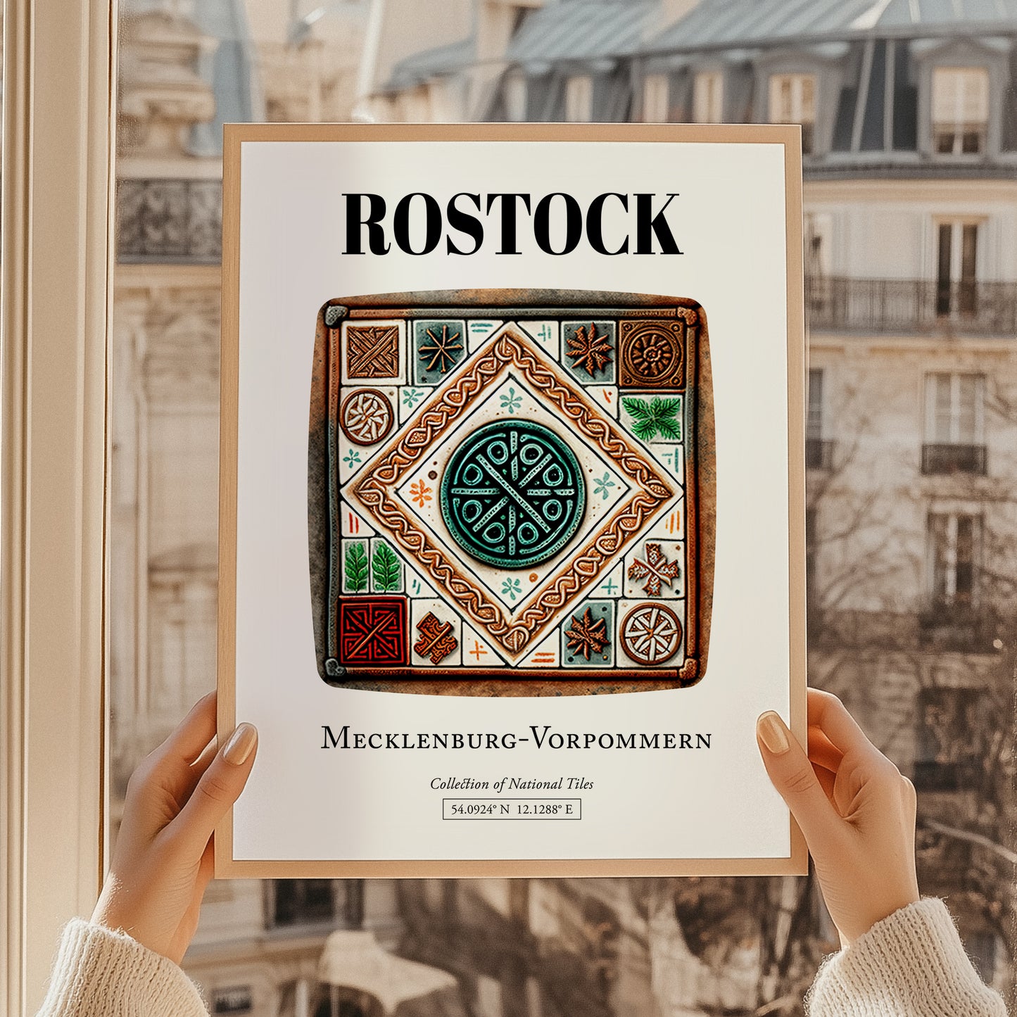 Rostock, Germany – Travel Poster
