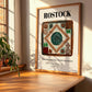 Rostock, Germany – Travel Poster, clean layout with no caption