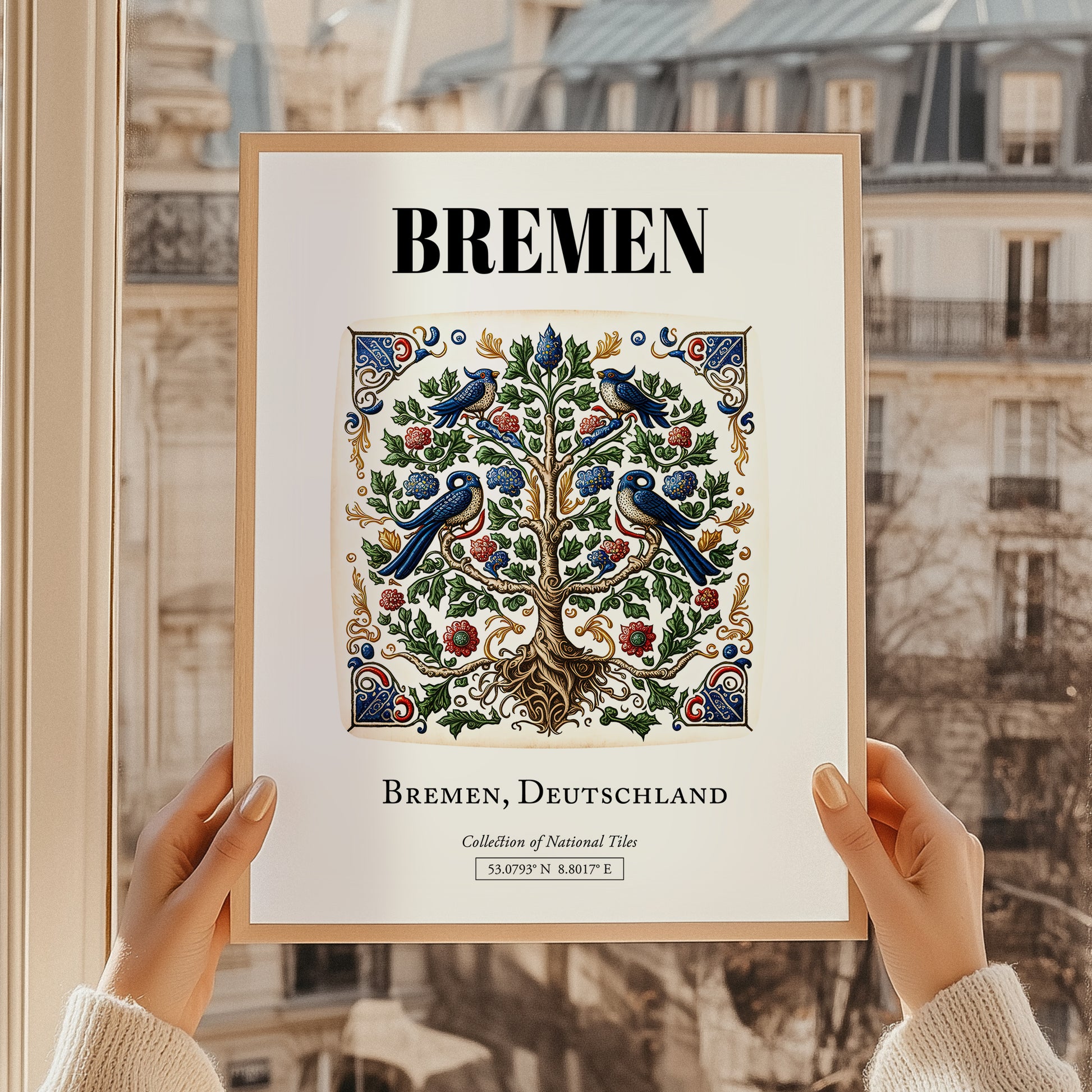 Bremen, Germany – Wanderlust-Inspired Poster