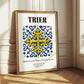 Trier, Germany – Travel Print, styled in a charming Paris street view