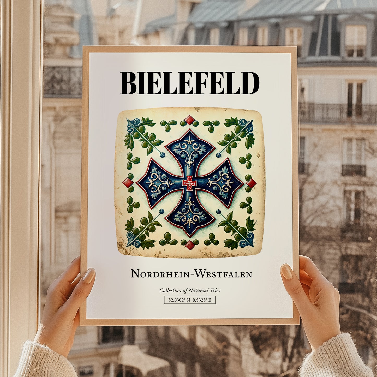 Bielefeld, Germany – Tourist Destination Poster