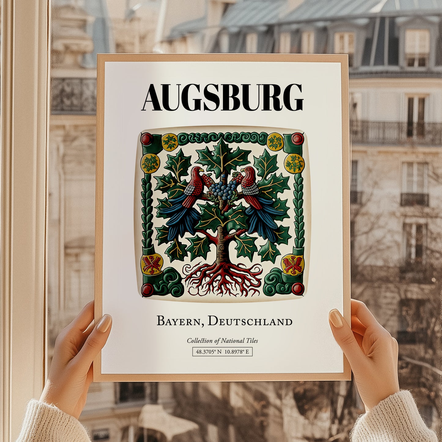 Augsburg, Germany – Travel Poster