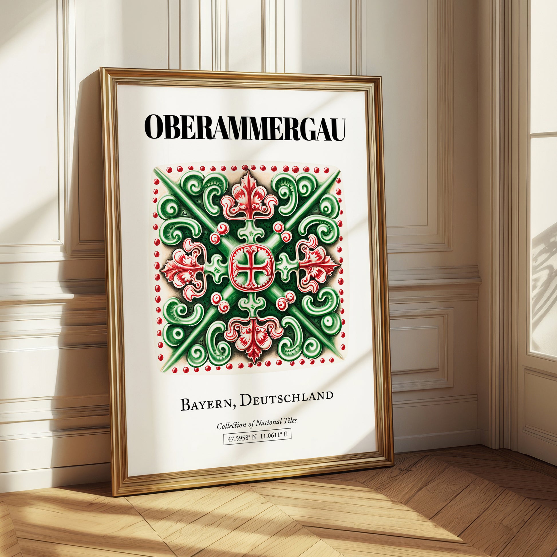 Oberammergau, Germany – Global Wall Art, styled in a charming Paris street view