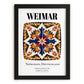 Weimar, Germany – Travel Print, in sleek black frame