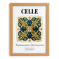 Celle, Germany – Travel Poster, set in oak frame
