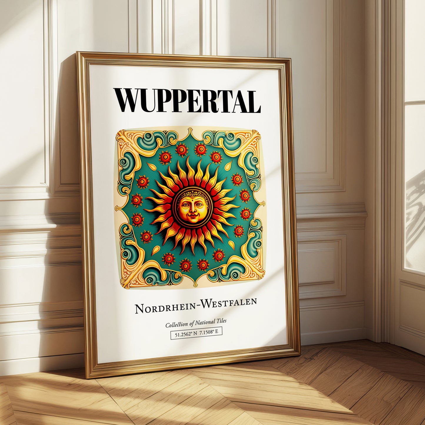 Wuppertal, Germany – Travel Wall Art, styled in a charming Paris street view