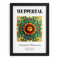 Wuppertal, Germany – Travel Wall Art, in sleek black frame