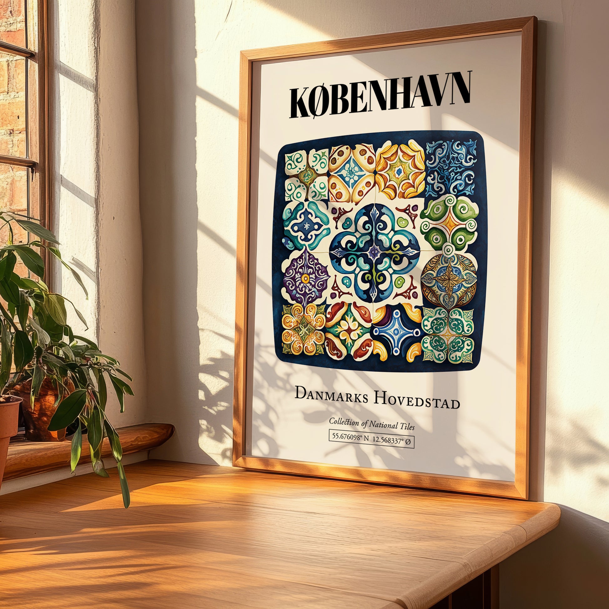 København, Denmark – National Pride Wall Decor, clean layout with no caption