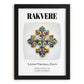 Rakvere, Estonia – Away From Home Poster, in sleek black frame