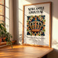 Newcastle Upon Tyne, England – Travel Print, clean layout with no caption