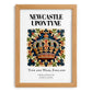 Newcastle Upon Tyne, England – Travel Print, set in oak frame