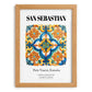 San Sebastian, Spain – Dream Destination Decor, set in oak frame