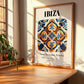 Ibiza, Spain – Historic Cities Art Print, clean layout with no caption
