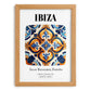 Ibiza, Spain – Historic Cities Art Print, set in oak frame