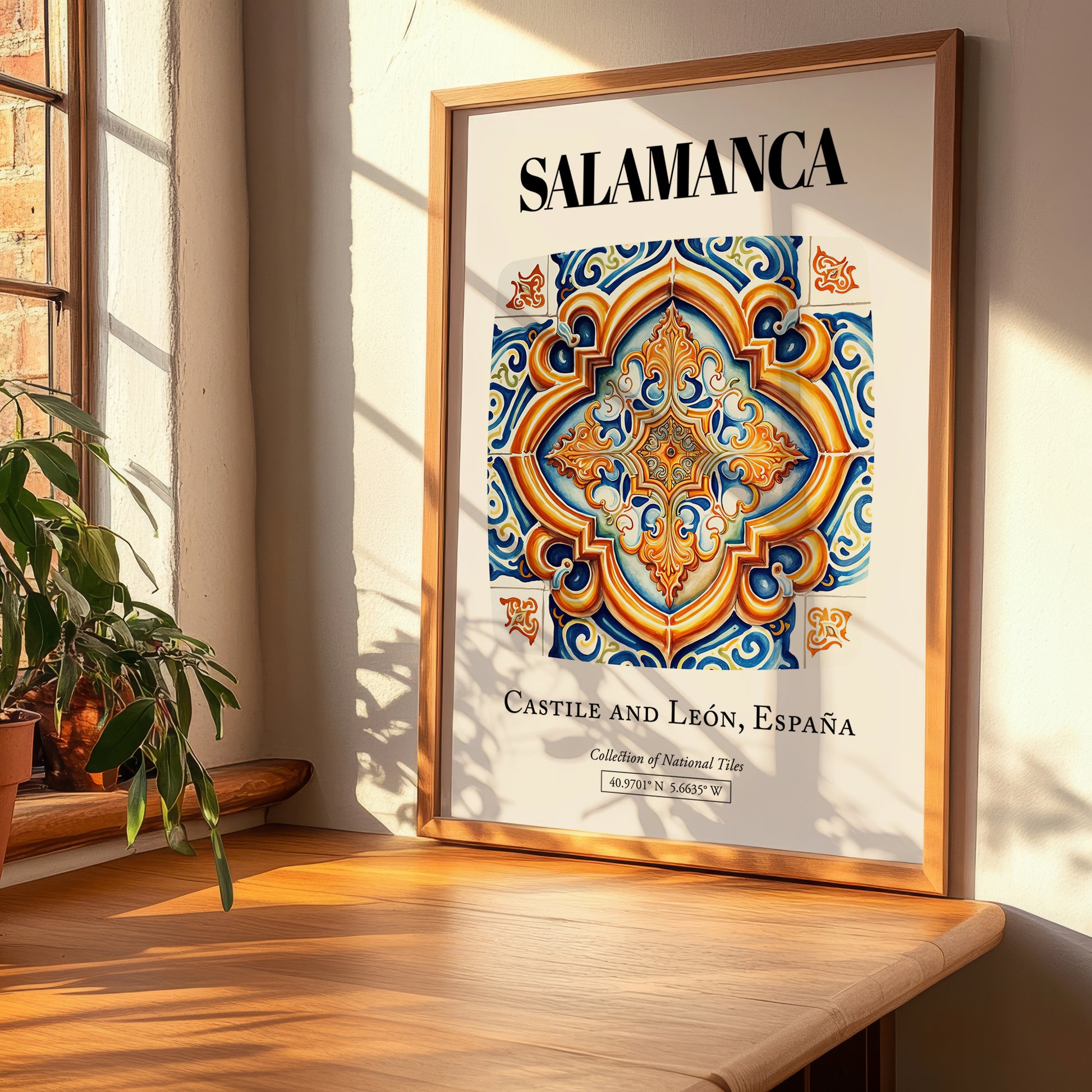 Salamanca, Spain – Travel Wall Decor, clean layout with no caption
