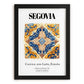Segovia, Spain – Architectural Travel Art, in sleek black frame