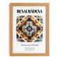 Benalmádena, Spain – National Pride Wall Decor, set in oak frame