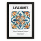 Lanzarote, Spain – Wanderlust-Inspired Poster, in sleek black frame