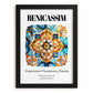 Benicassim, Spain – Travel Print, in sleek black frame