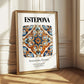 Estepona, Spain – Travel Poster, styled in a charming Paris street view